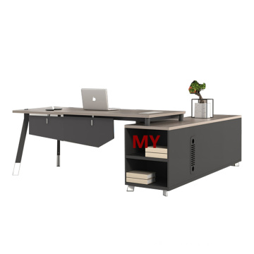 Latest Muebles De Escritorio De Oficina Modern Appearance Luxury Wooden MDF Office Table Desk Design Executive Office Furniture